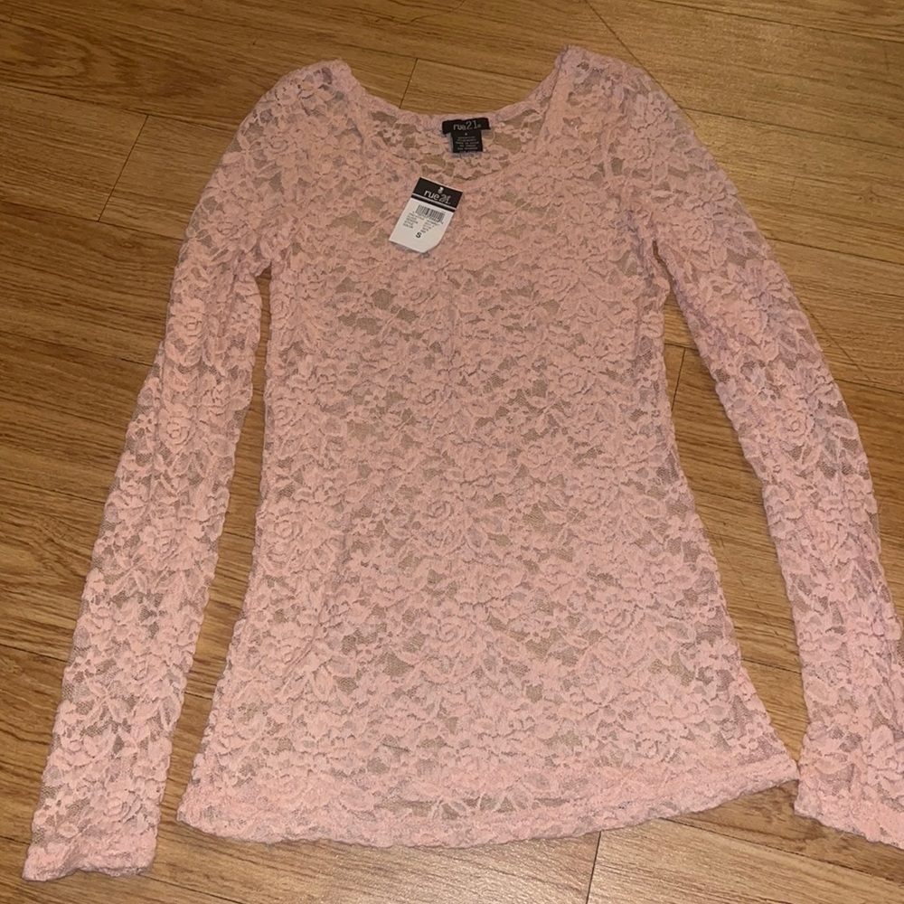Long sleeve flower print shirt